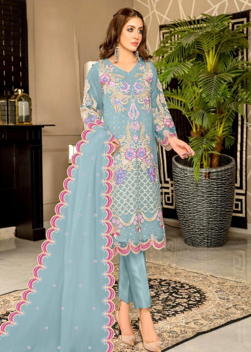 Blue color pakisthani dress for women and girls with premium look | Pakisthani dress | Stylish women dresses