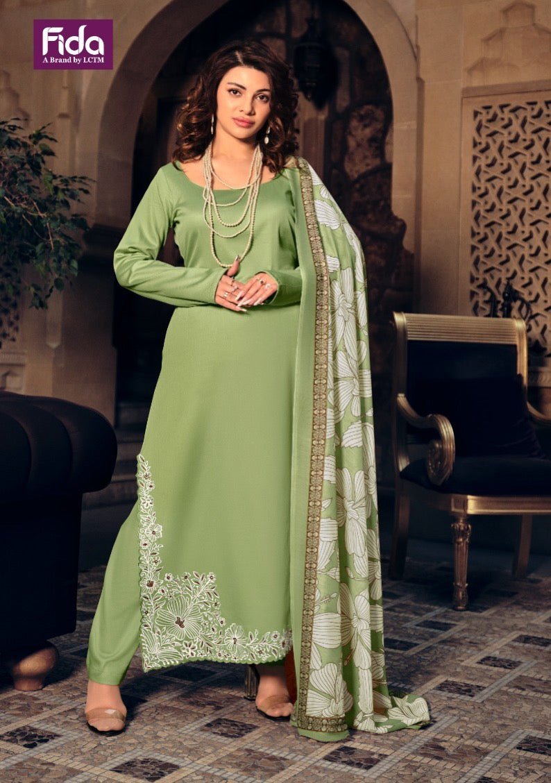 Top Pure Cotton With Embroidery On Ghera