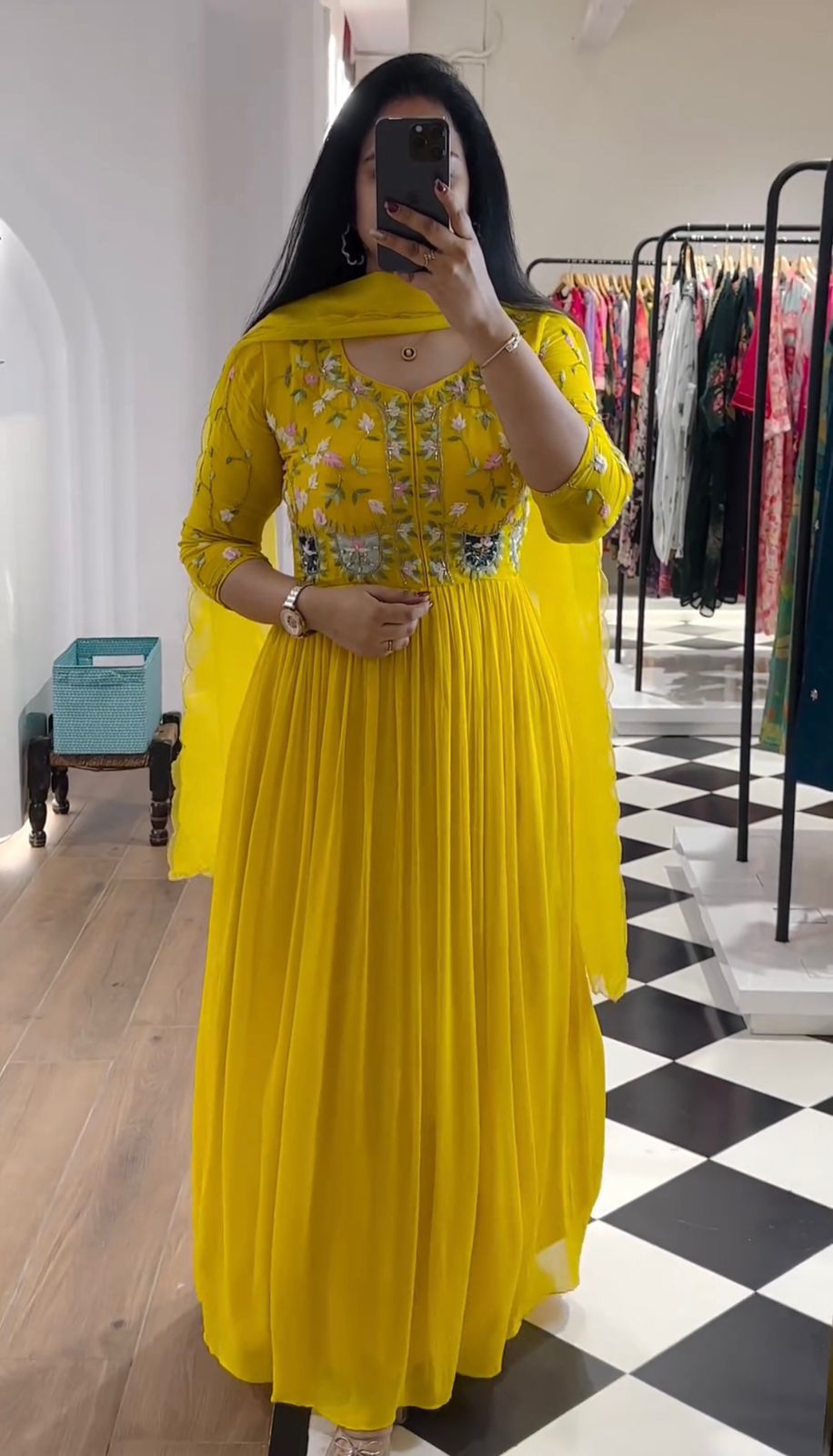 Yellow color women dress for party wear | Ethnic wear | Premium dress