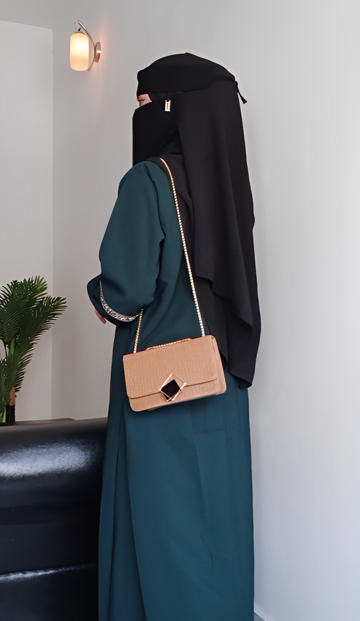 Teal trending abaya pakisthani abaya stylish burqa premium abaya.
